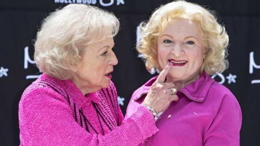 Betty White ya tiene su estatua de cera