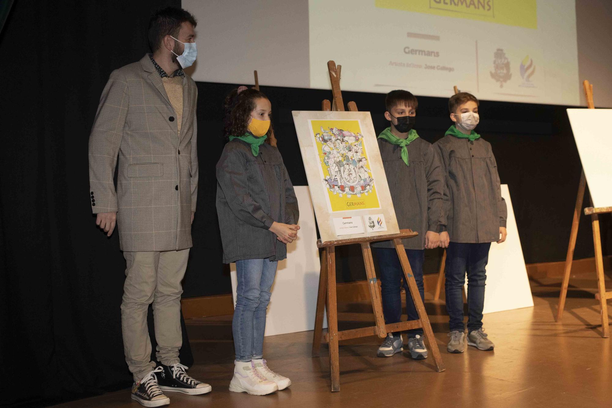 Presentación de los bocetos de las tres fallas de sección especial de Alzira