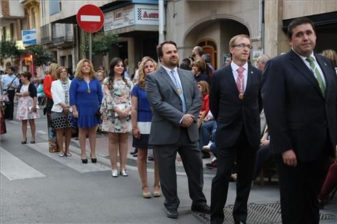 Ofrenda de flores a Sant Pasqual en Vila-real