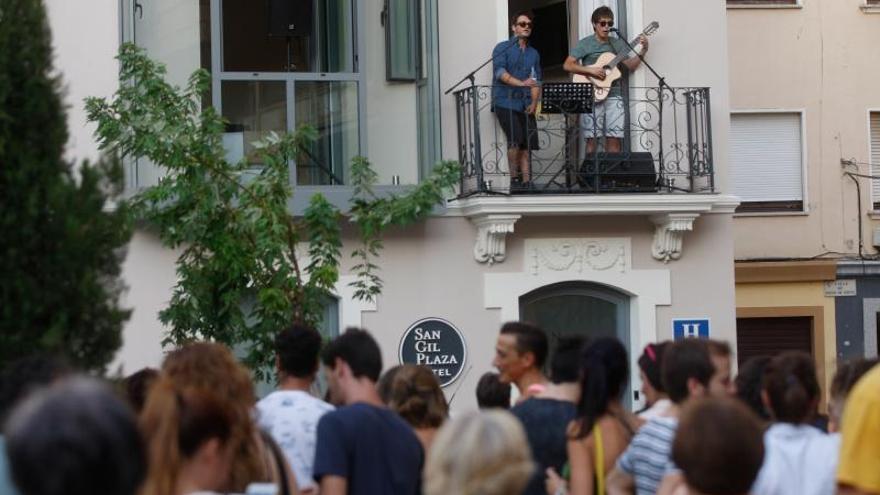 Uno de los conciertos del pasado año en la plaza Maestro Haedo