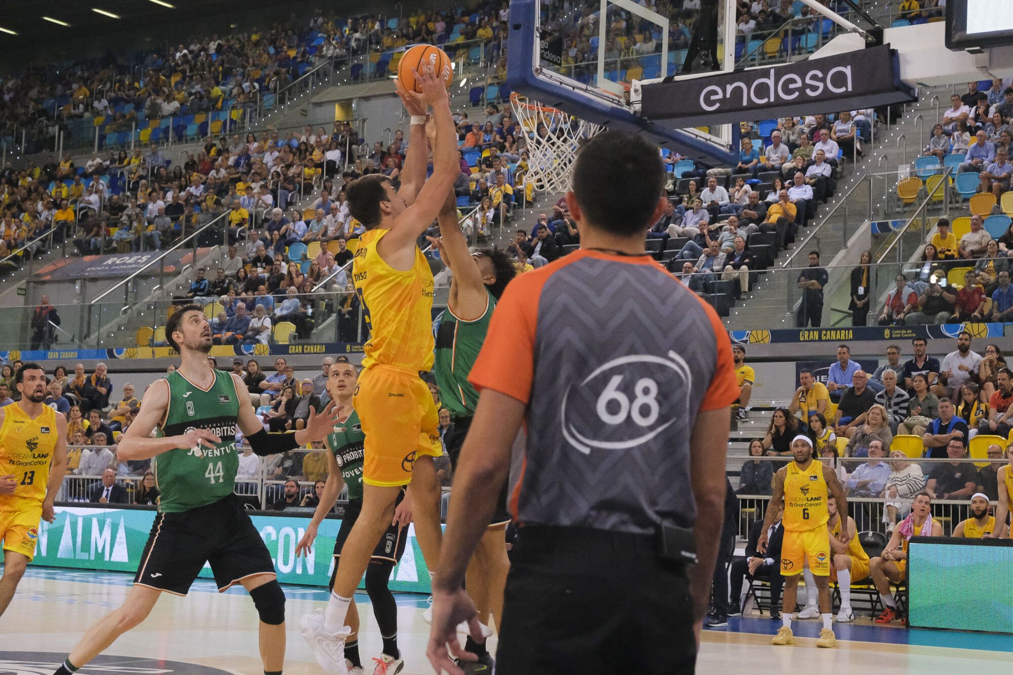 El partido CB Gran Canaria-Joventut, en imágenes