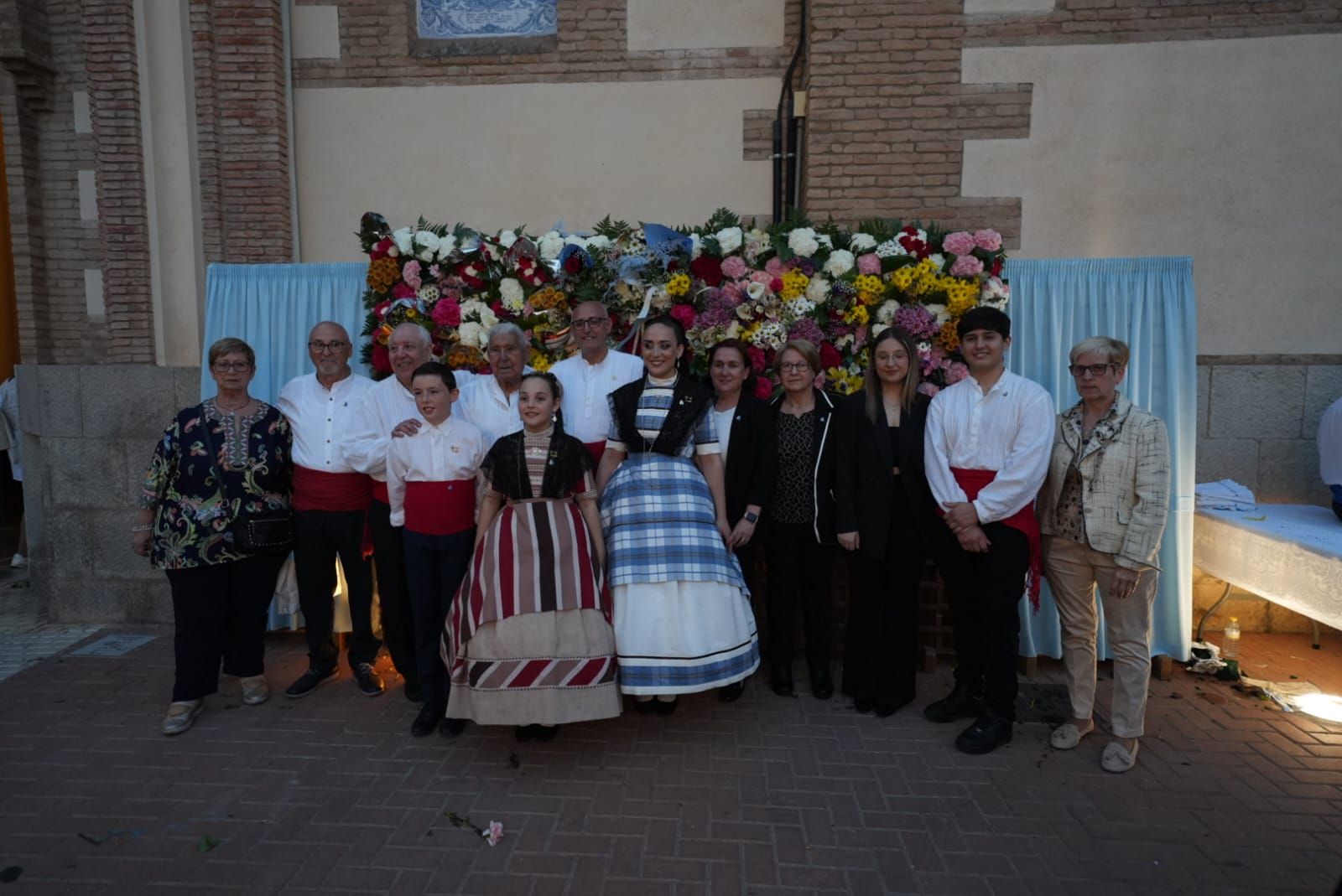 Galería de imágenes: La Virgen del Lledó llega a la plaza de la Virgen del Carmen en el Gau