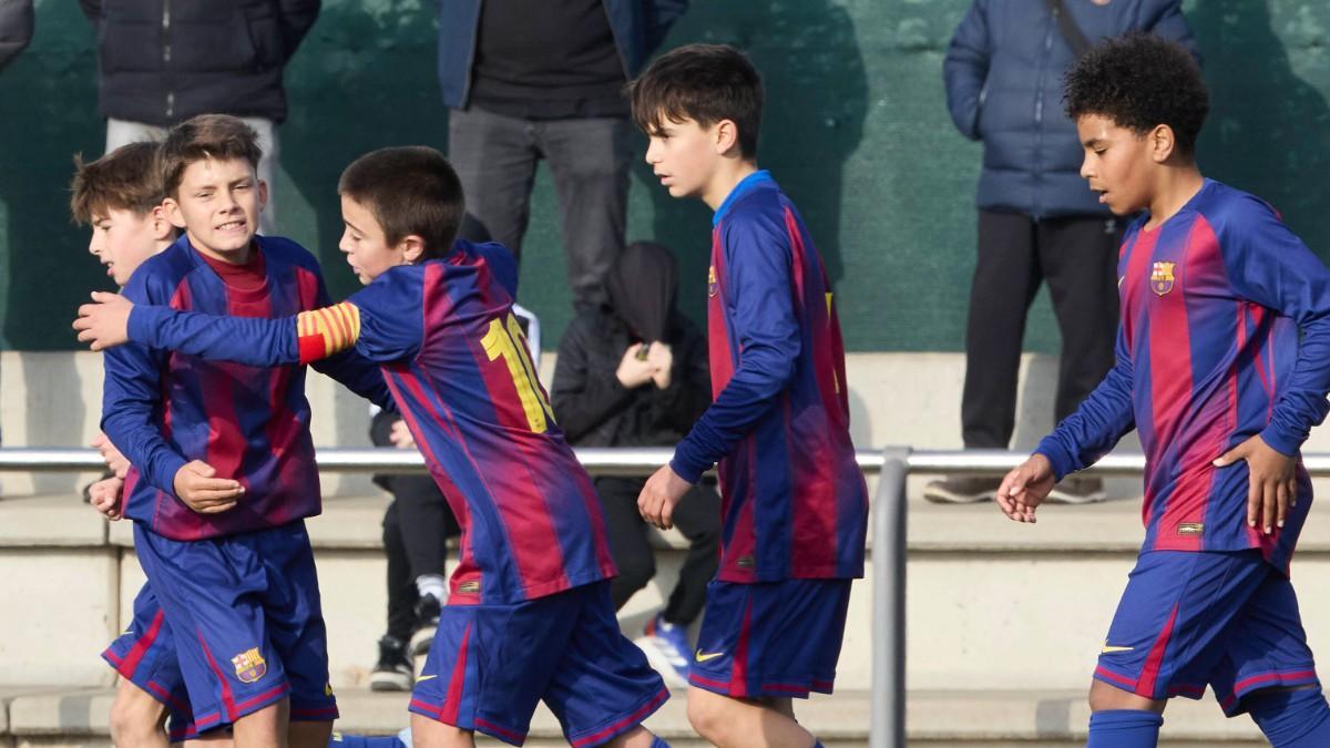 El Sub-12 del Barça es un equipo muy prometedor