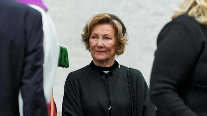 Sonia de Noruega acudirá el jueves a la inauguración de la exposición 'Munch-Picasso', en ...