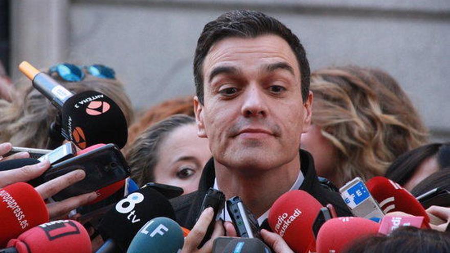 El secretari general del PSOE, Pedro Sánchez