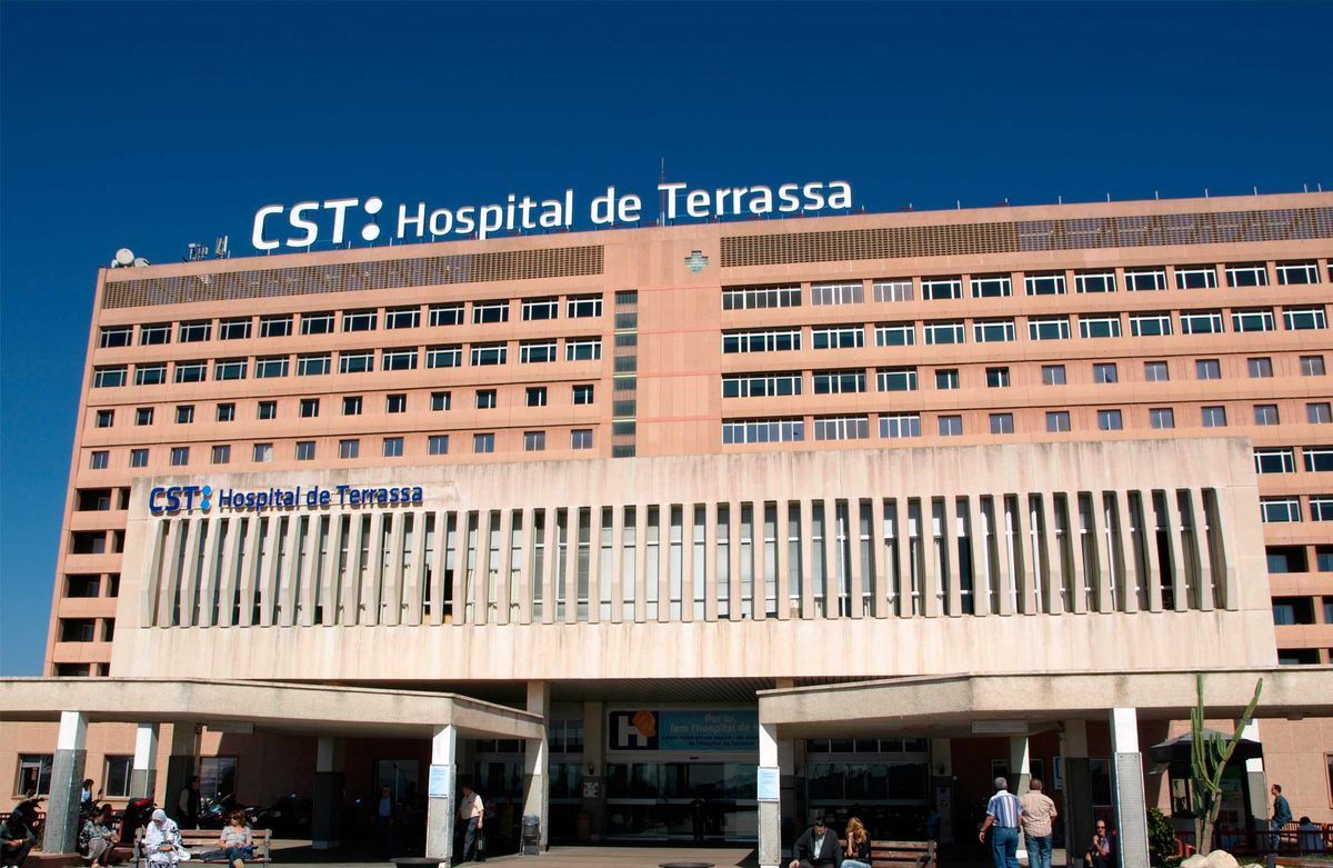 Entrada del Hospital de Terrassa.