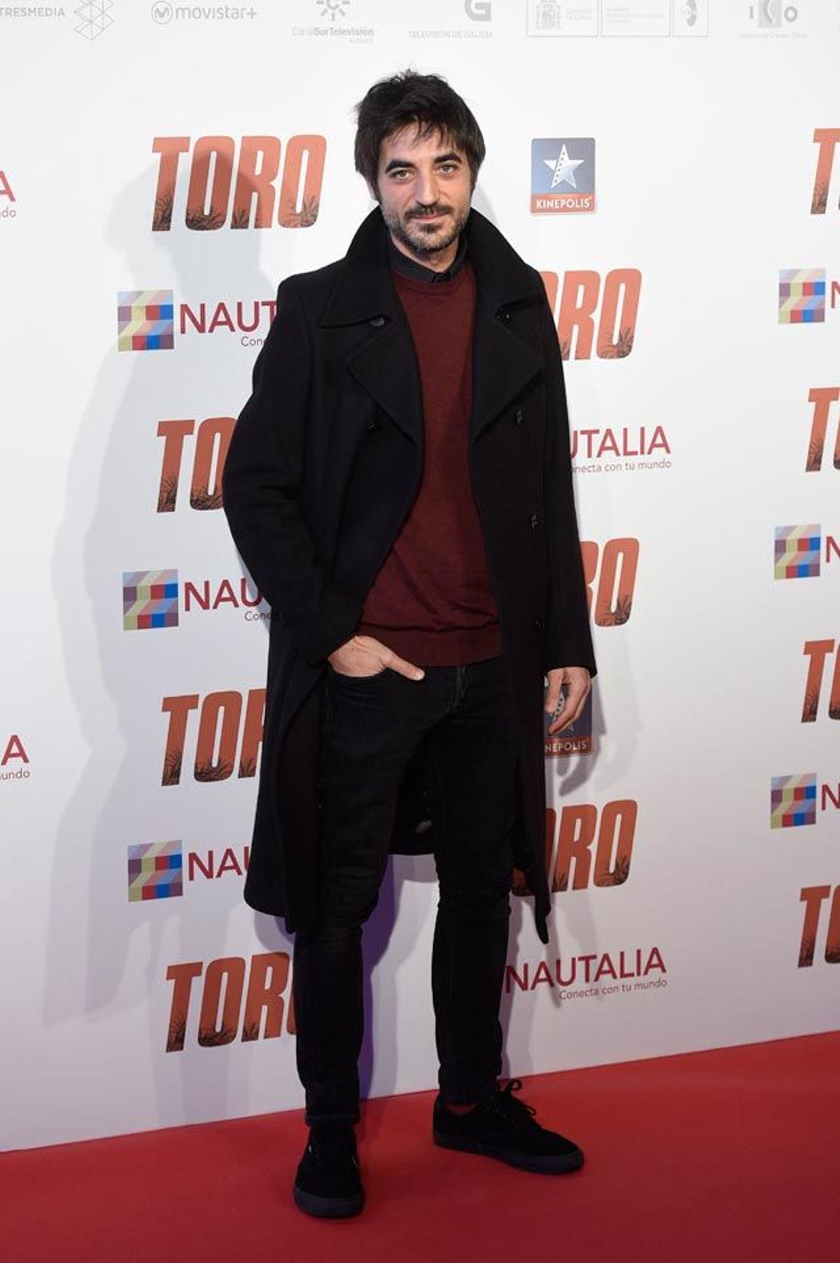 Pau Colera, en la première de Toro en Madrid.