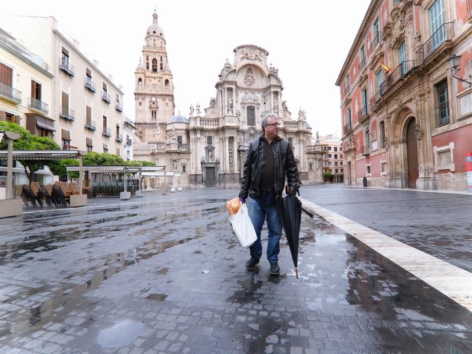 Así ha respondido Murcia este lunes al estado de alarma