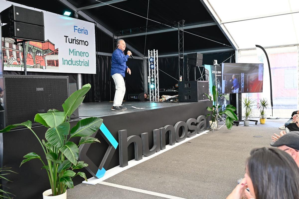 Vicente Díaz en su actuación en Fetumi