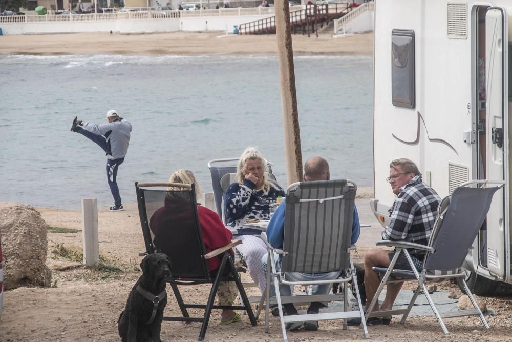 Las caravanas invaden las zonas de costa de la provincia