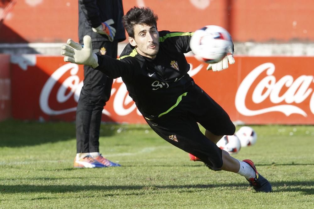 Entrenamiento del Sporting