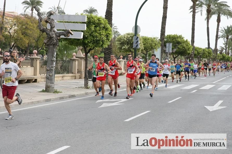 Media Maratón de Murcia: paso por la Avenida del Infante