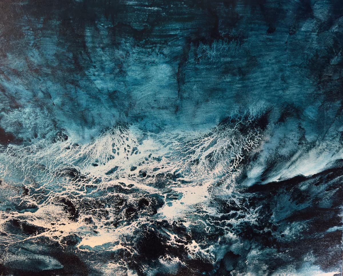 EN IMÁGENES: Exposición "La poesía o la mar" de Guillermo Simón