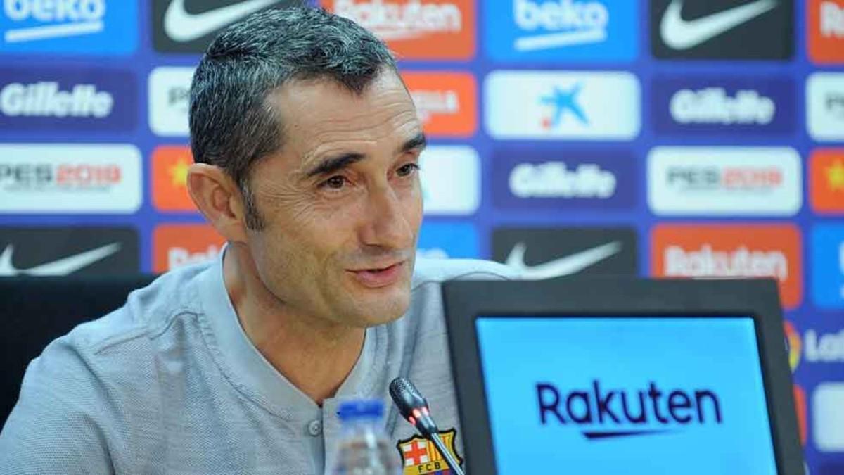 Ernesto Valverde, entrenador del FC Barcelona