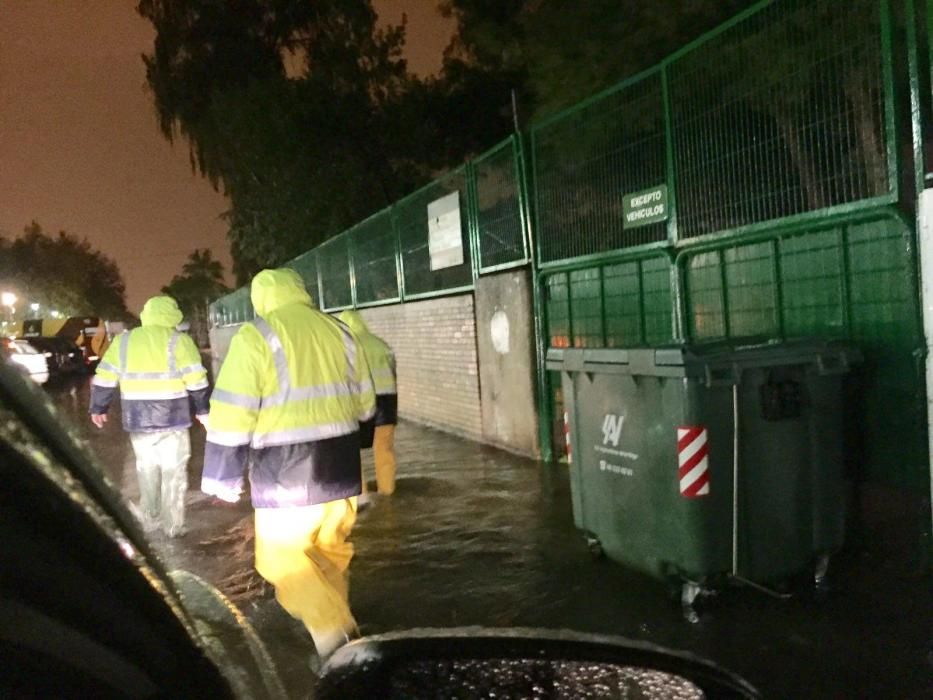 Consecuencias de las lluvias en L'Horta