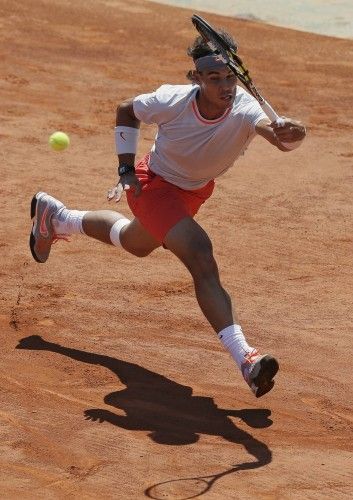 Imágenes del partido entre Novak Djokovic y Rafa Nadal