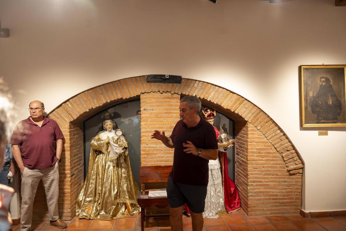 Fotogalería | Visita al convento de Santa Ana