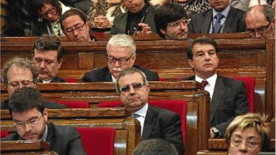 Parlament Fred retrobament entre Laporta i SI després dels darrers dies