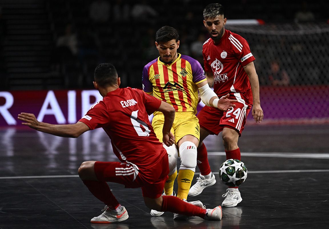 FOTOS | Así ha sido la victoria del Illes Balears Palma Futsal en la Chamipions League