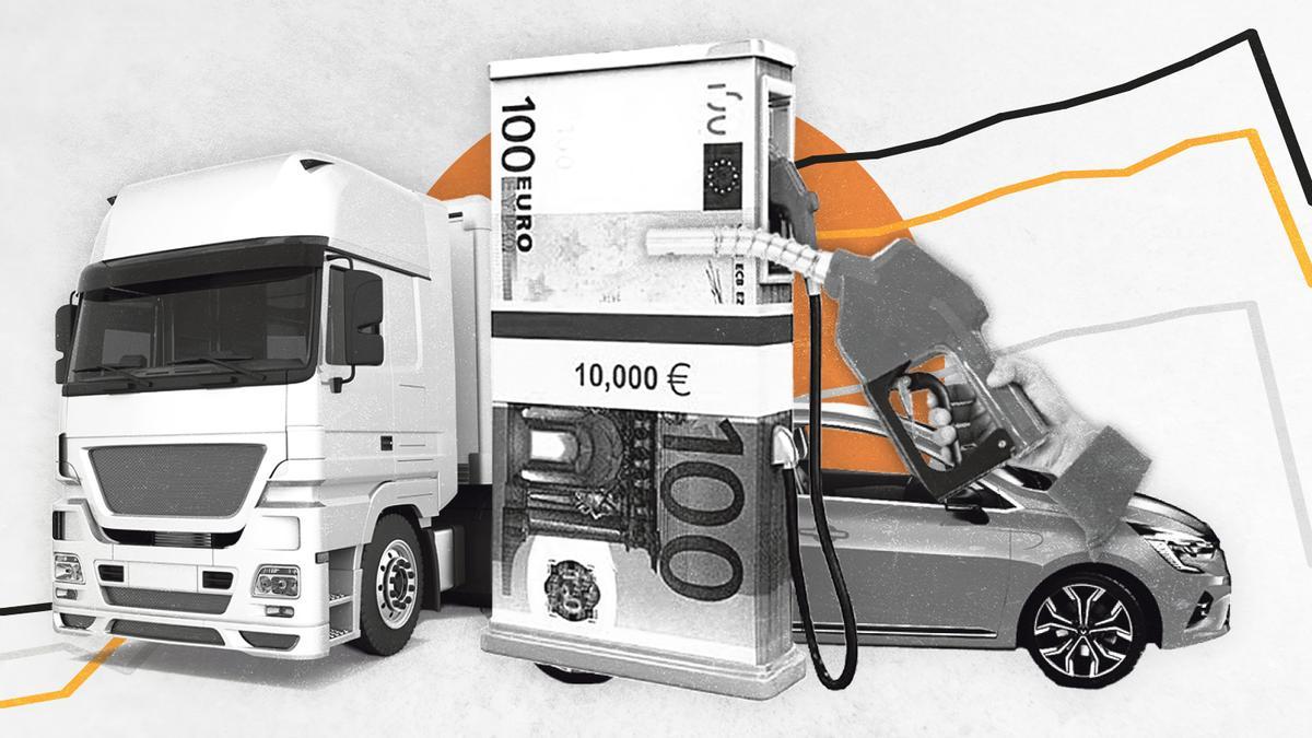 Los asturianos pagan un sobrecoste de 756.000 euros al día en los carburantes (pese a la rebaja fiscal del Gobierno)