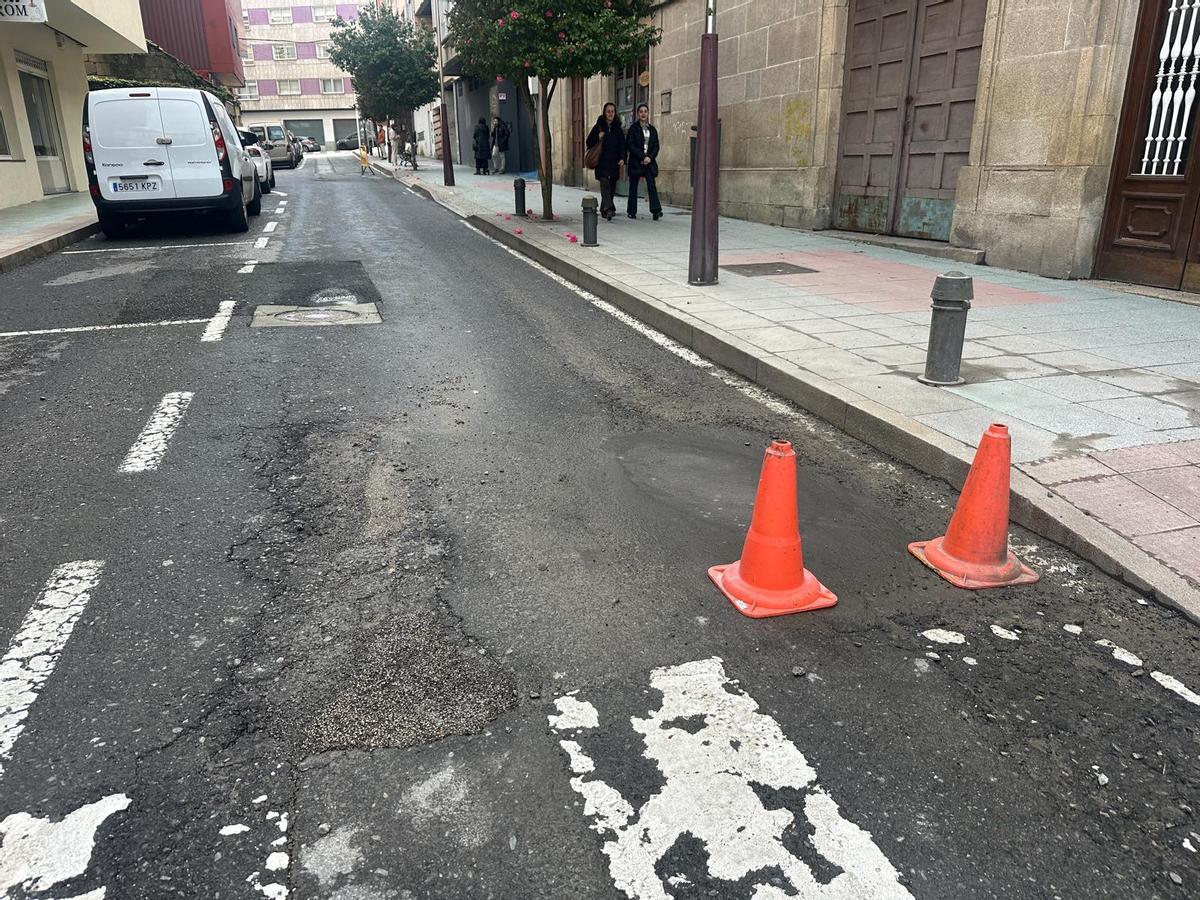 Una de las obras ya realizadas