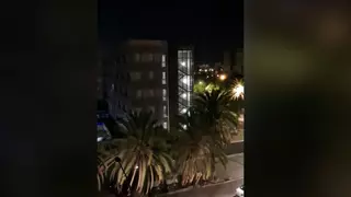 Vecinos de la Plaza de Honduras, hartos del hotel/residencia del barrio