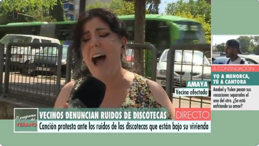 La viral protesta de una mujer en pleno directo en ‘El programa del verano’