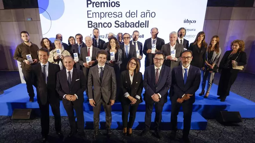 Así fue la gala de entrega de los Premios Empresa del año Banco Sabadell de LA NUEVA ESPAÑA
