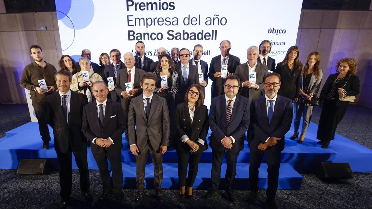 Así fue la gala de entrega de los Premios Empresa del año Banco Sabadell de LA NUEVA ESPAÑA