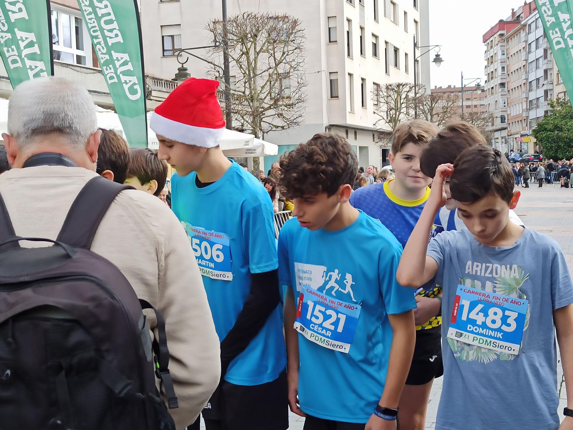 Casi 1.500 participantes disputan la carrera de Fin de Año de Pola de Siero