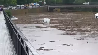 La DANA causa estragos en la Catalunya central