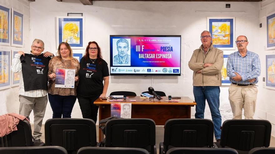 El Festival de Poesía Baltasar Espinosa convierte a Gáldar en la capital canaria de la poesía durante cuatro días
