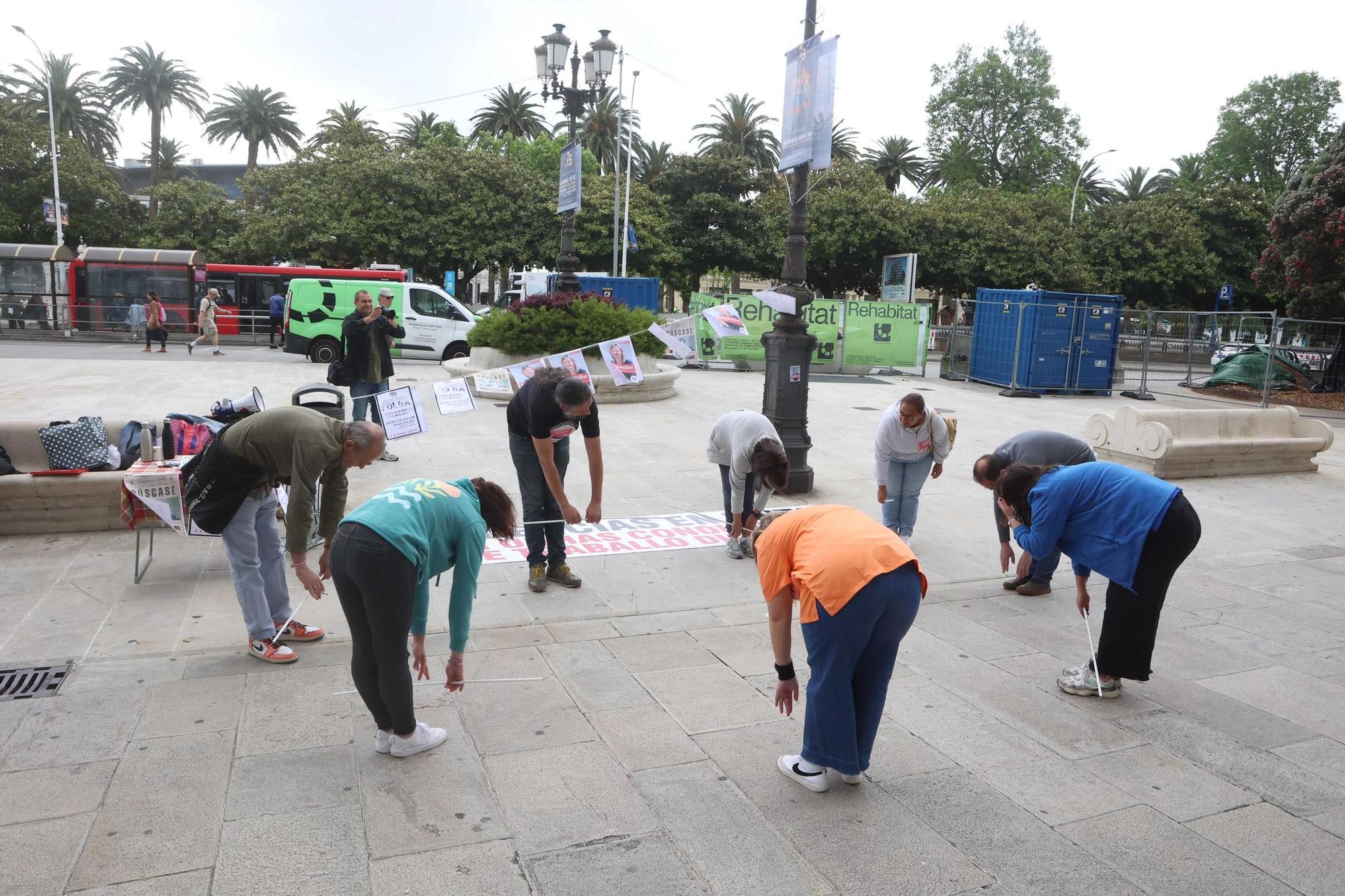 Gimnasia terapéutica y reivindicativa: la protesta de trabajadoras de residencias privadas