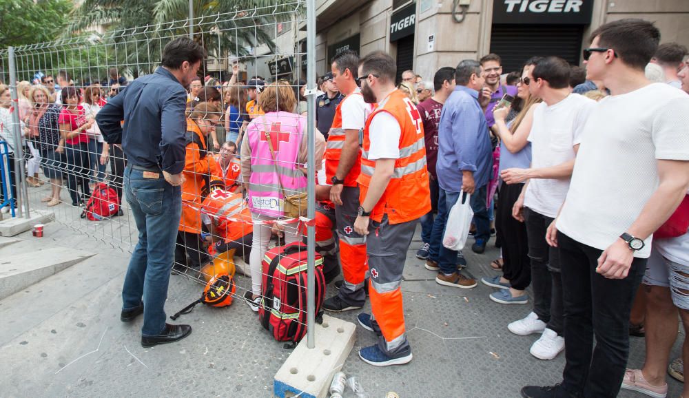 Hogueras 2018: Luceros retumba a la espera de "lo gordo".