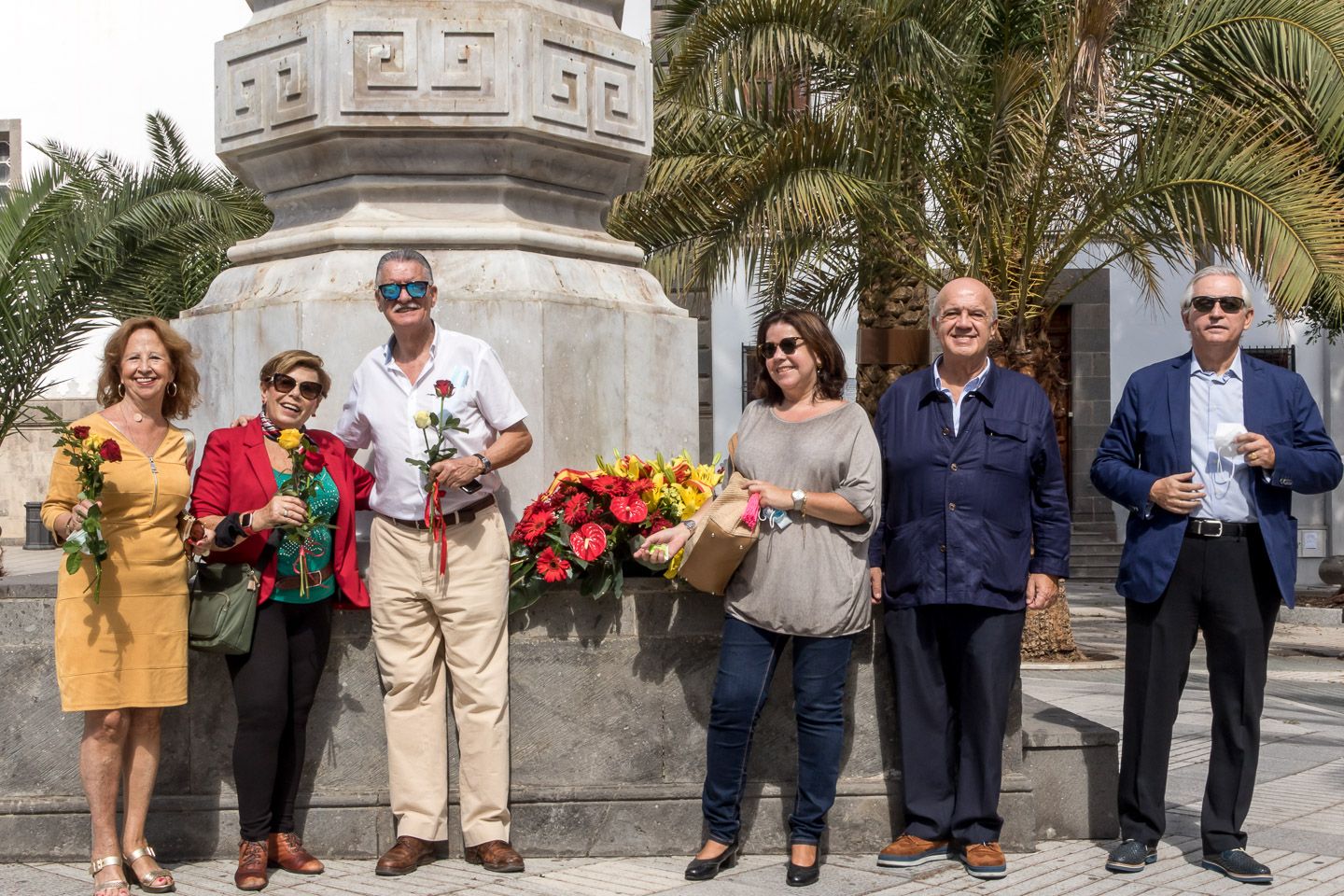 Ofrenda floral a Cristóbal Colón 2021