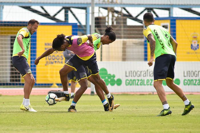 Entrenamiento de la Unión Deportiva Las Palmas