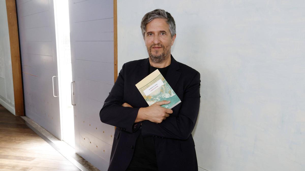 Alberto Lema, ganador del Premio Xerais de Novela.