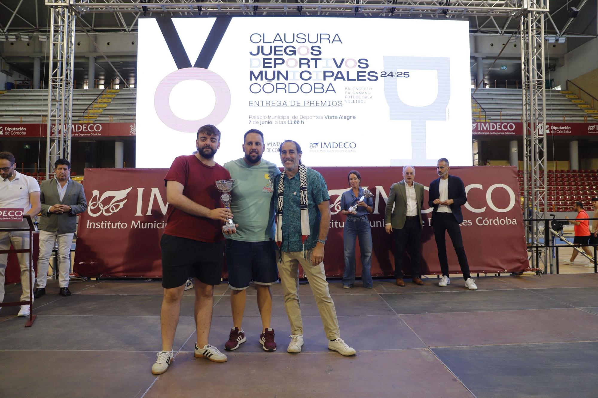 La entrega de premios de los Juegos Municipales en imágenes