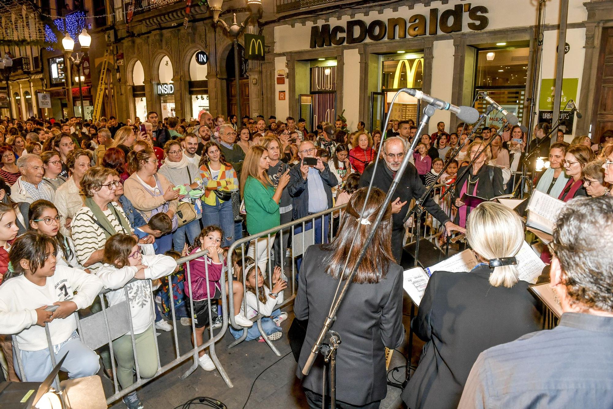 Encendido navideño en Triana