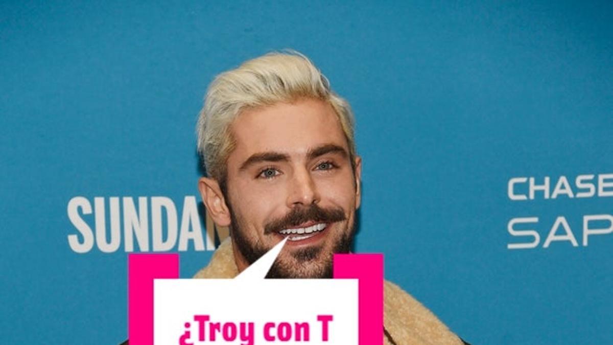 La nueva cara de Zac Efron parece que es por sus... Dientes, dientes