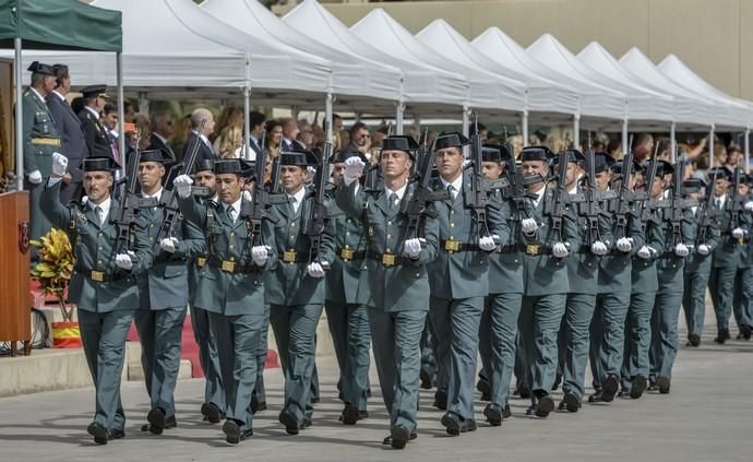 12/10/2017 LAS PALMAS DE GRAN CANARIA. Celebración del Día la Patrona de la Guardia Civil en la Comandancia de Las Palmas. FOTO: J. PÉREZ CURBELO