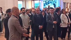 Gündogan, en la inauguración de la exposición del Barça: Un estadi refugi