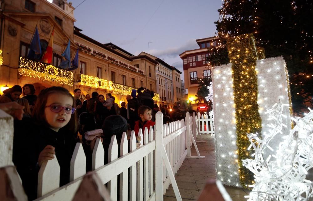 Luces de Navidad en Oviedo