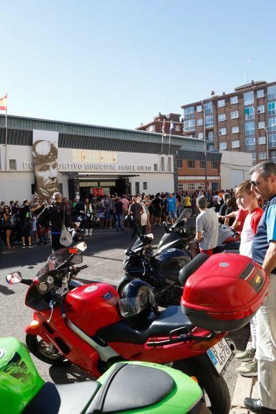 Zamora se concentra por Ángel Nieto