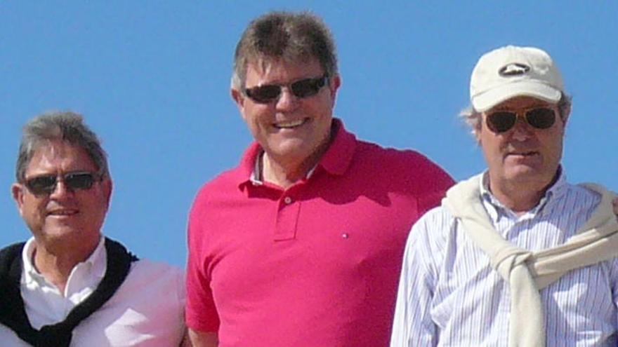 De izquierda a derecha, los empresarios Juan Ferri y José Baldó y el exdirector de Empresas de la CAM, en una imagen de archivo.