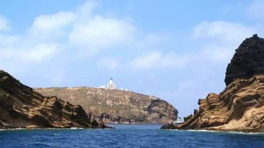 Columbretes desde el aire
