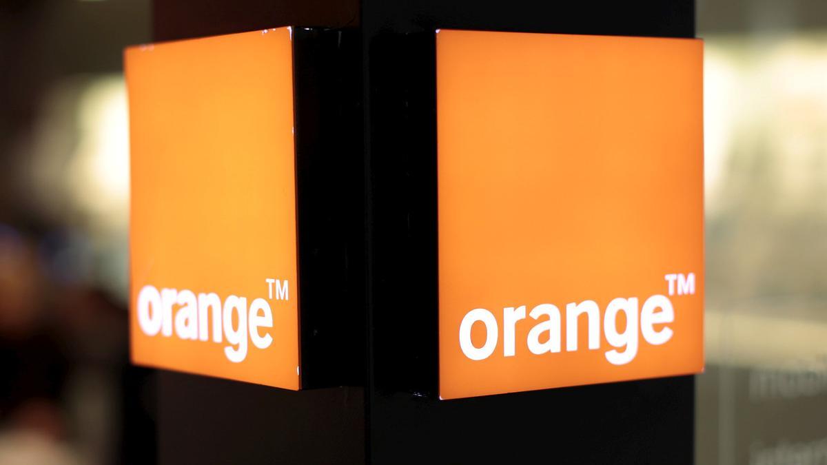 El logo de Orange.