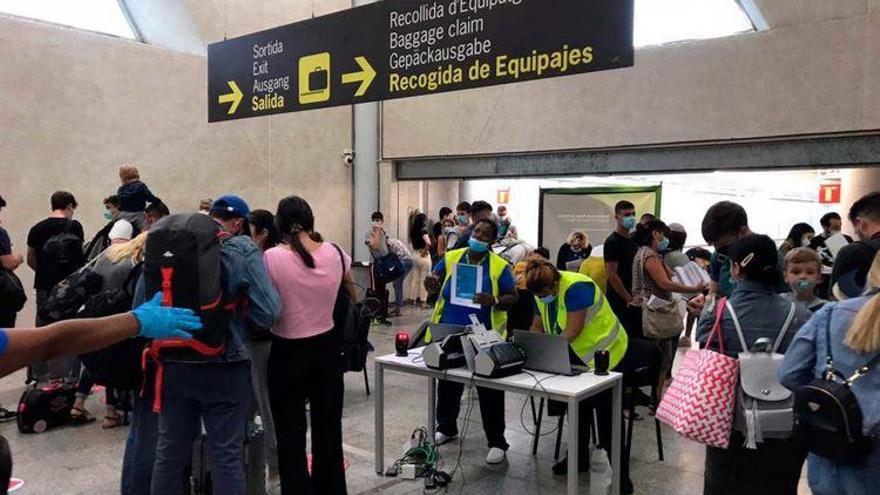 Chaotische Zustände am Flughafen von Mallorca