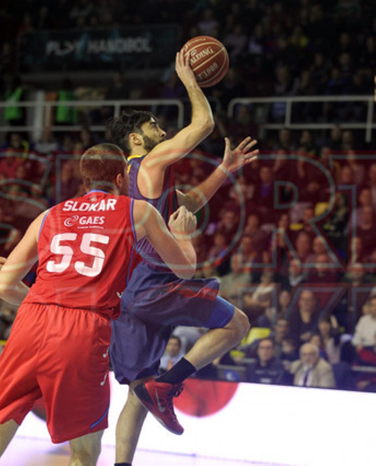 FCBARCELONA 73-ESTUDIANTES 56