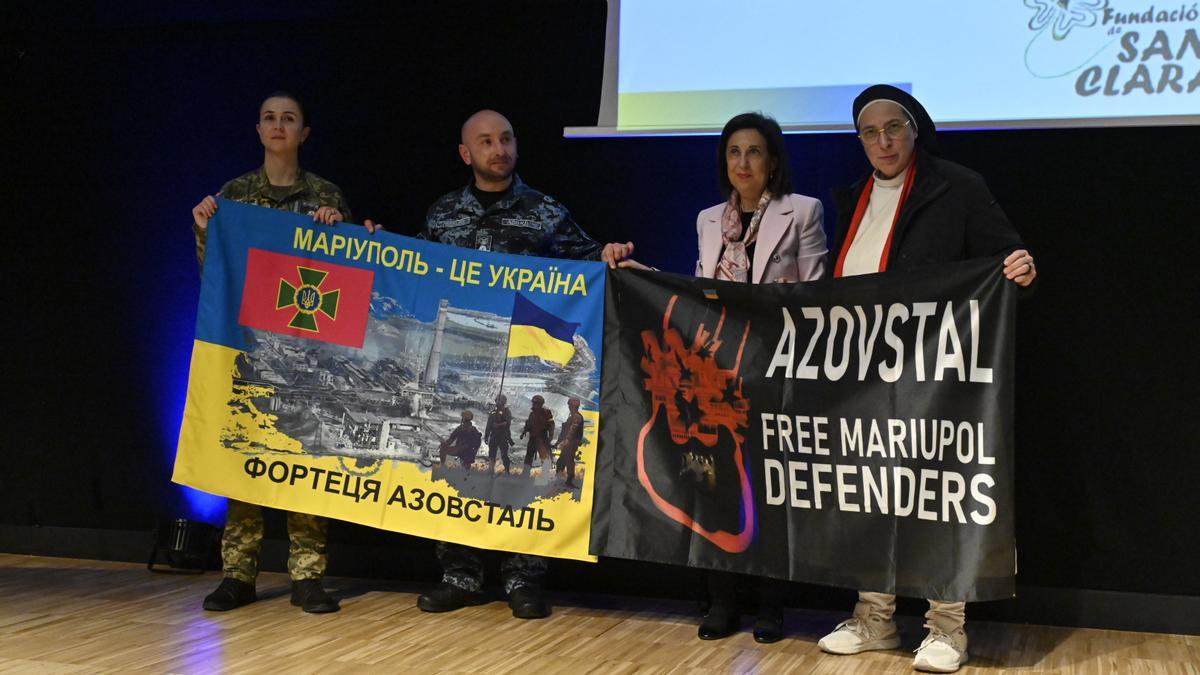 Ukraynalı savaşçılar Barselona'da Avrupa'nın Ukrayna'ya destek vermelerini sürdürmelerini istiyor
